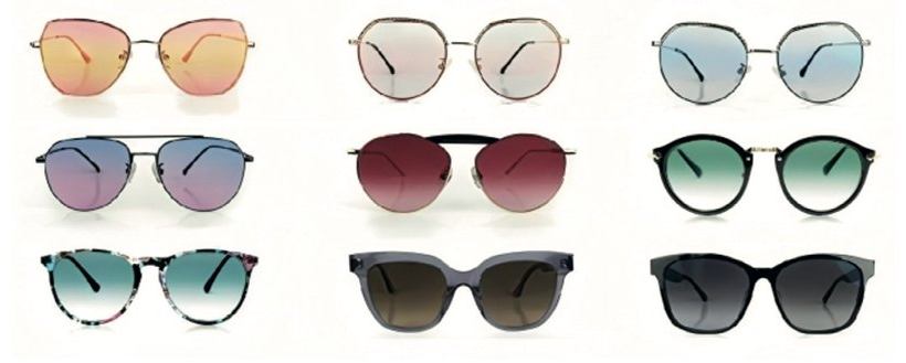 Beauty Lens fashion eyewear — a range of tinted sunglasses and optical frames