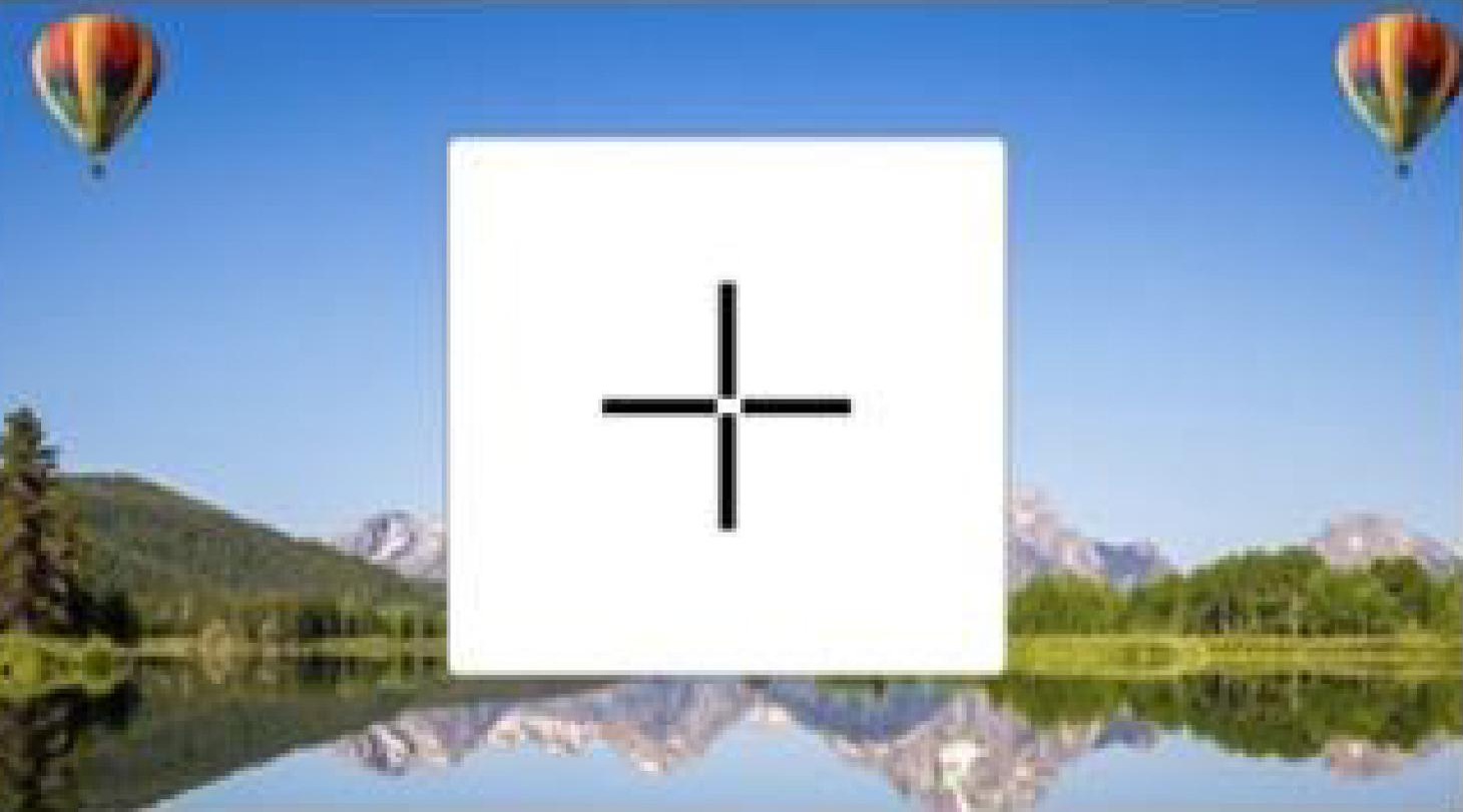 Paskal 3D Optotype — fixation cross optotype for binocular alignment